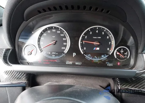 2014 BMW M6 Gran Coupe z USA, uszkodzony, nr VIN WBS6C9C51ED466817